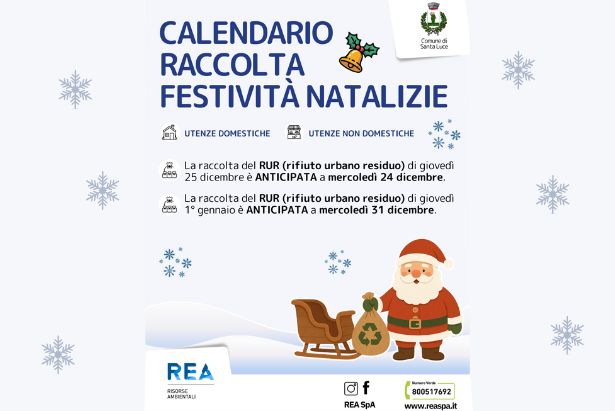 calendario ritiro pap festività 2025