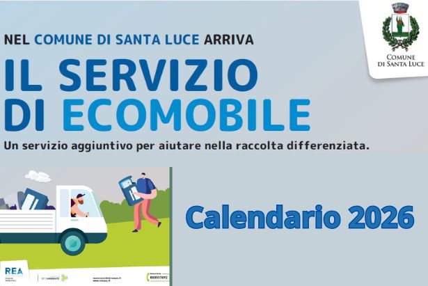 calendario servizio ecomobile 2026