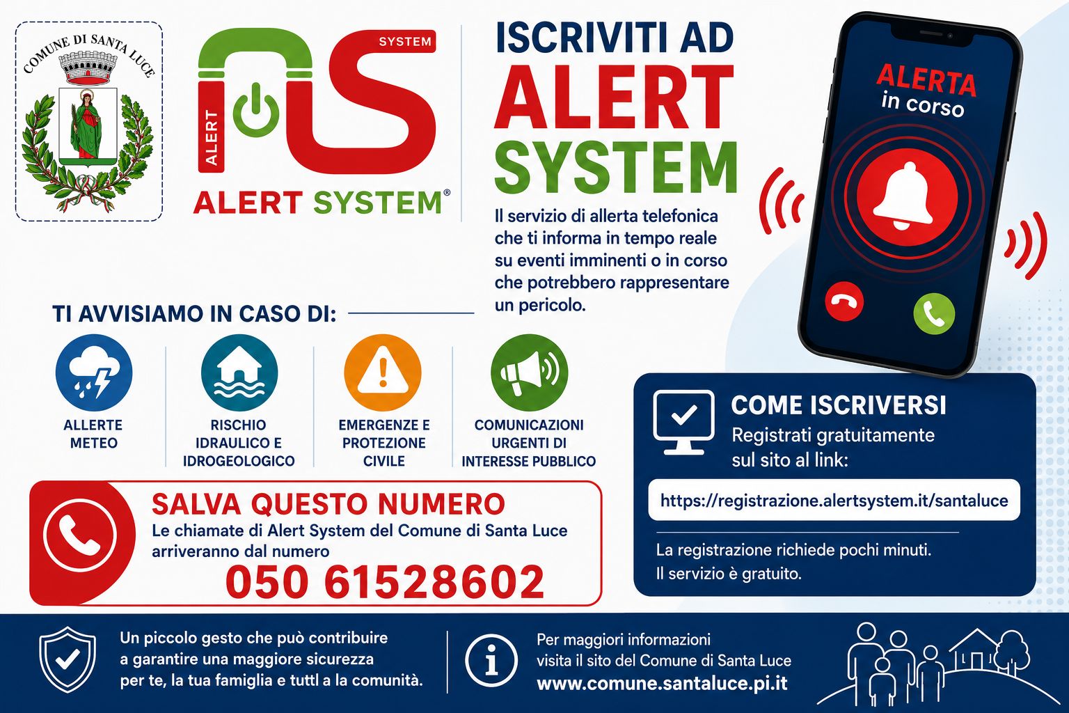 sistema di alert comunale