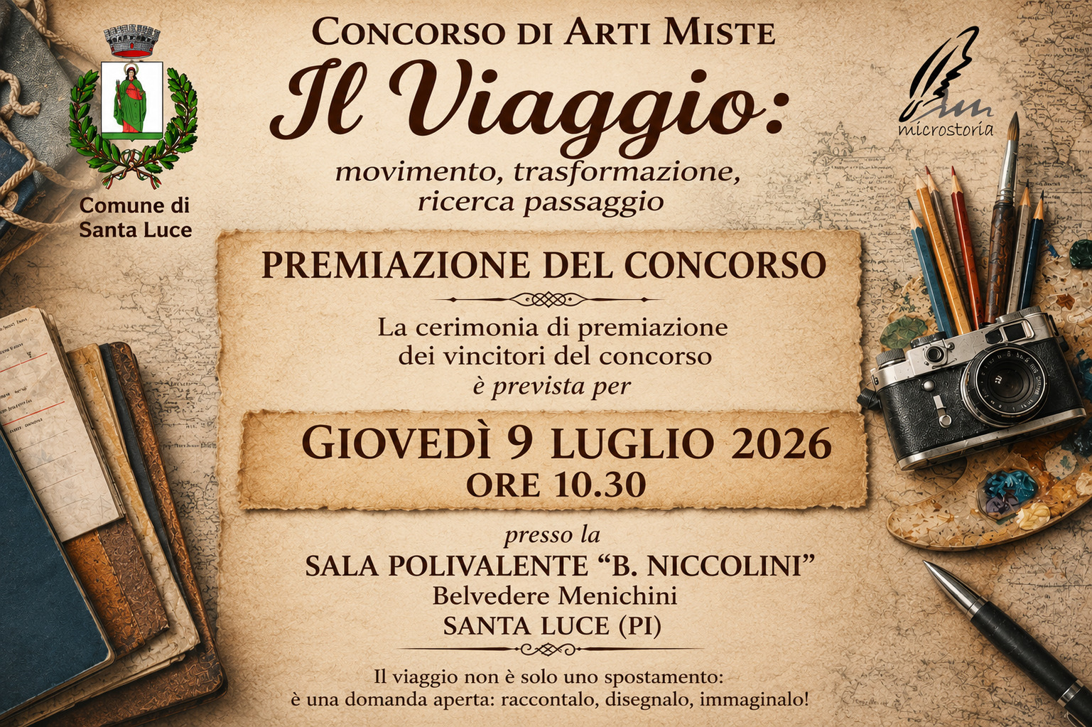 premiazione concorso di arti miste